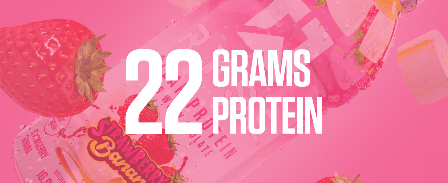 Clear Protein RTD Strawberry Banana Top Banner Image 4