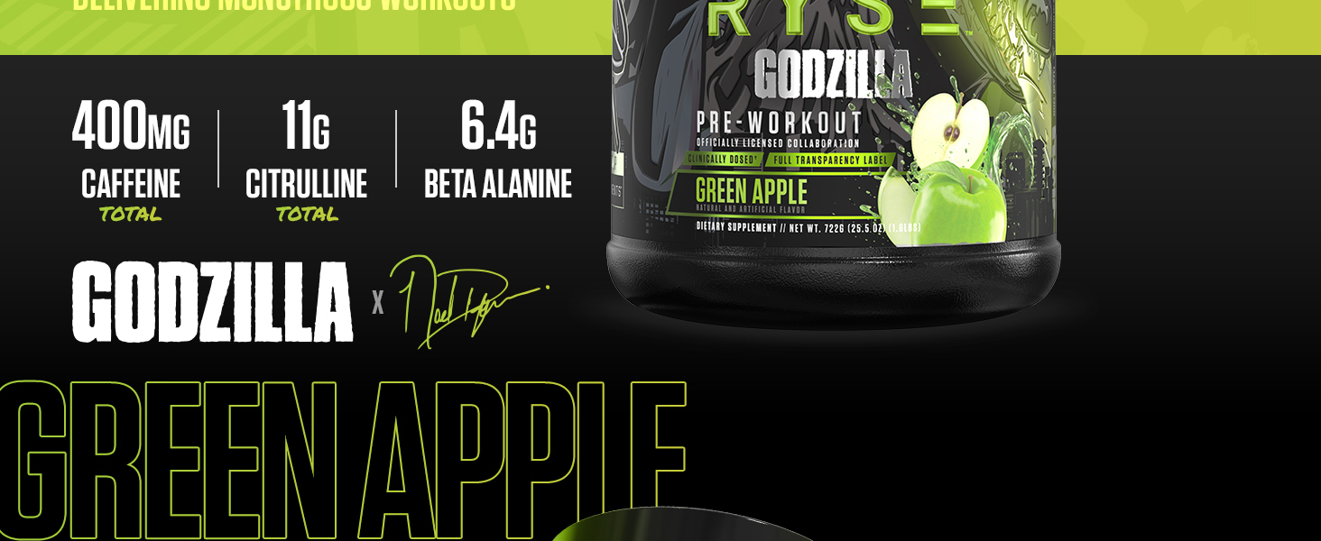 Godzilla Pre Green Apple Banner Image 2