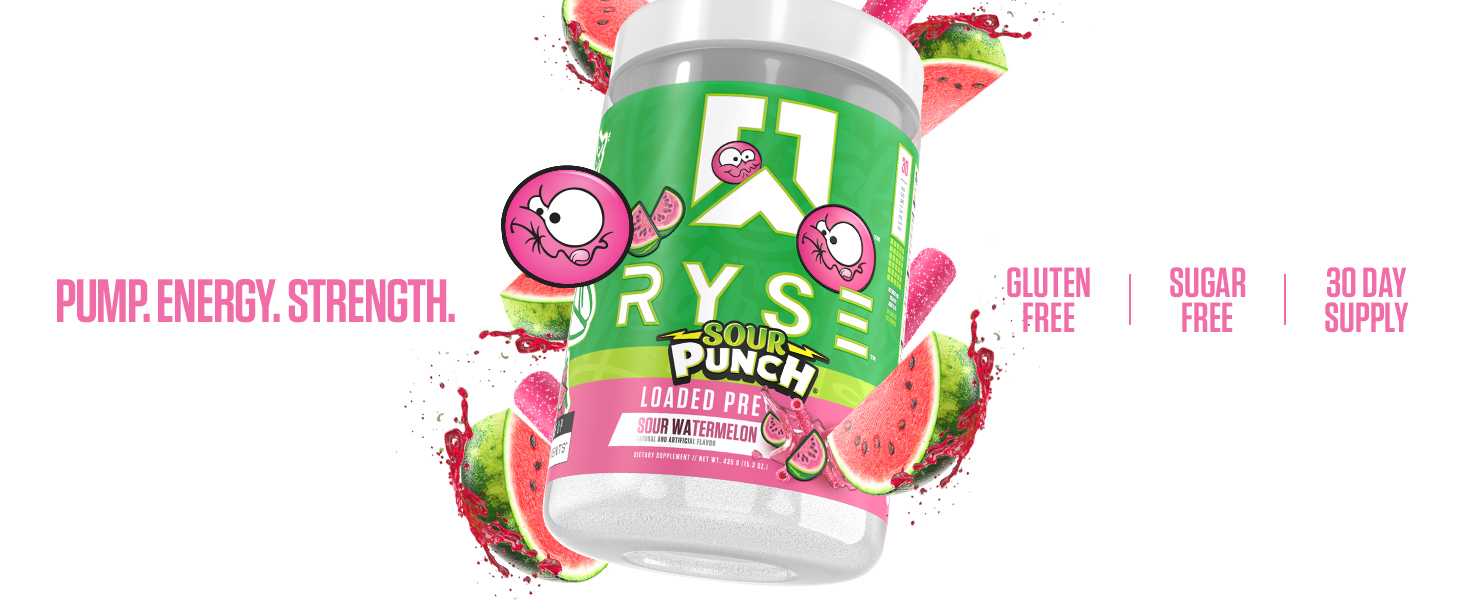 Loaded Pre V2 Sour Punch Sour Watermelon Banner Image 3