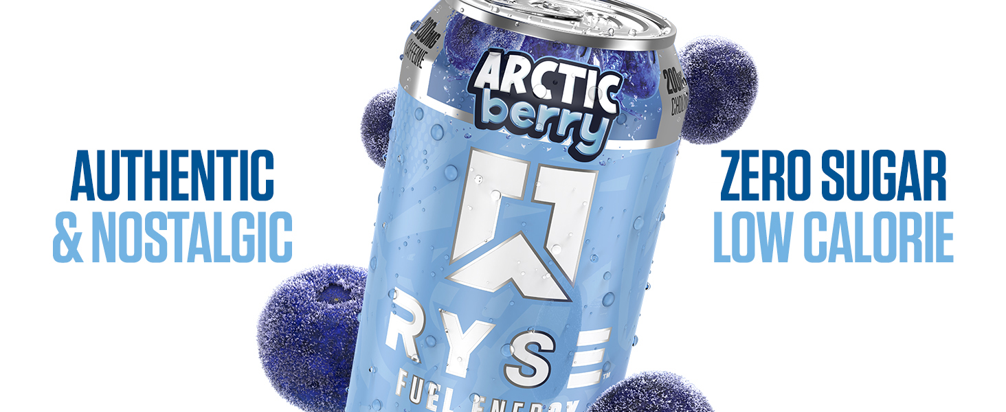 RYSE Energy Drink Arctic Berry Banner Image 3