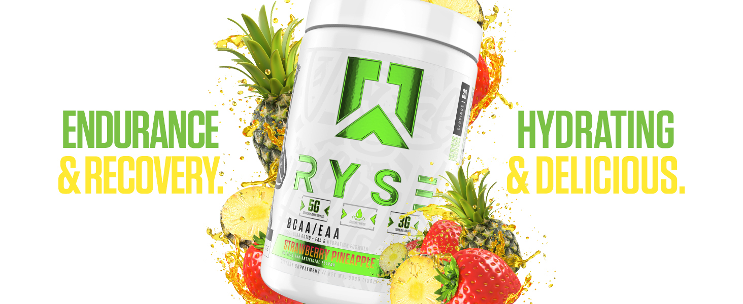 BCAA/EAA Strawberry Pineapple Banner Image 3