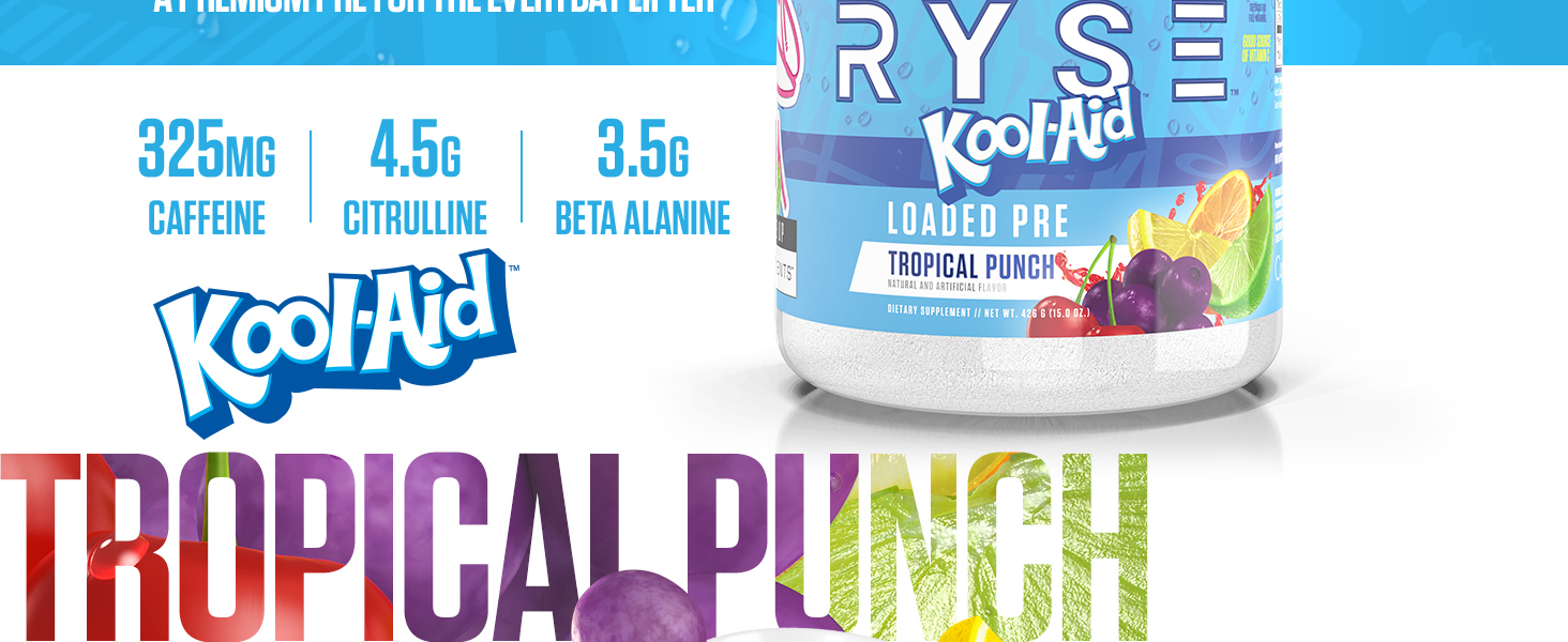 Loaded Pre V2 Kool-Aid Tropical Punch Top Banner Image 2