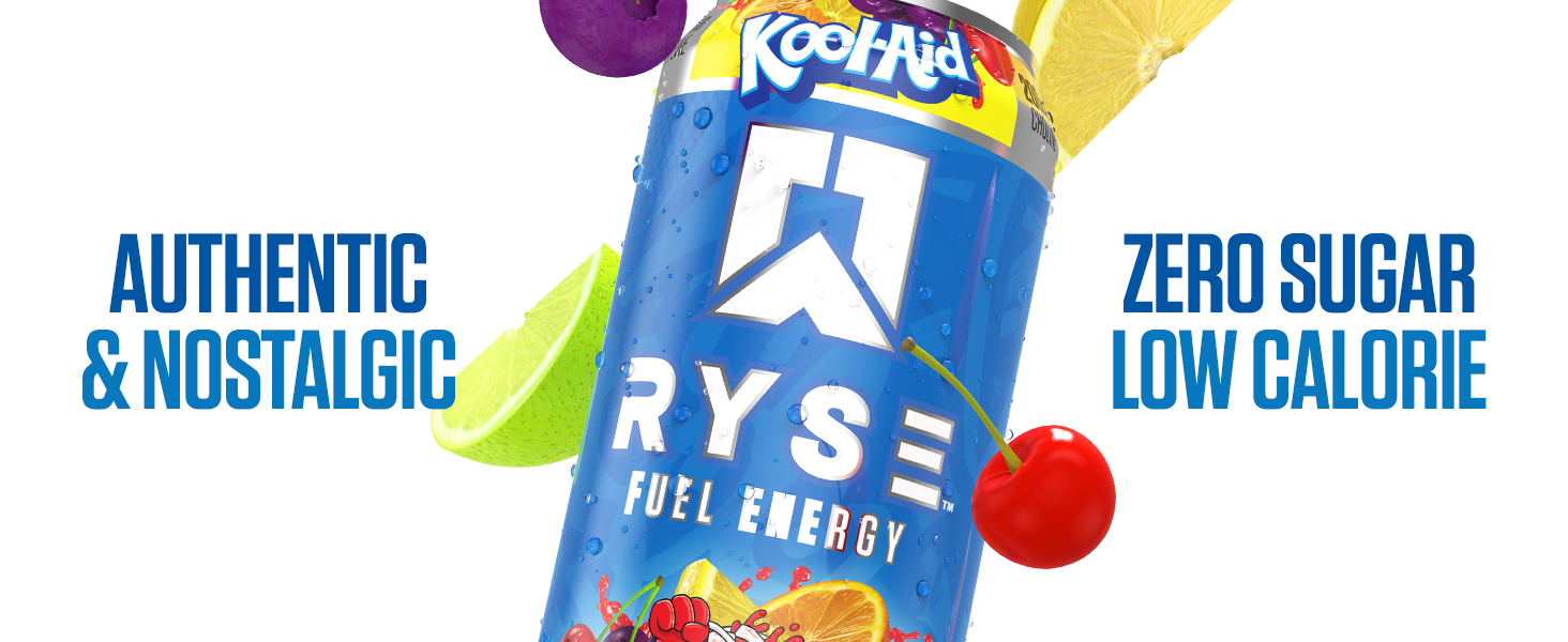 RYSE Energy Drink Kool-Aid Tropical Punch Banner Image 3