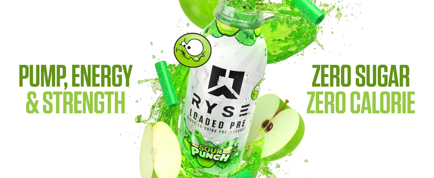 Loaded Pre RTD Sour Punch Sour Green Apple Image 3