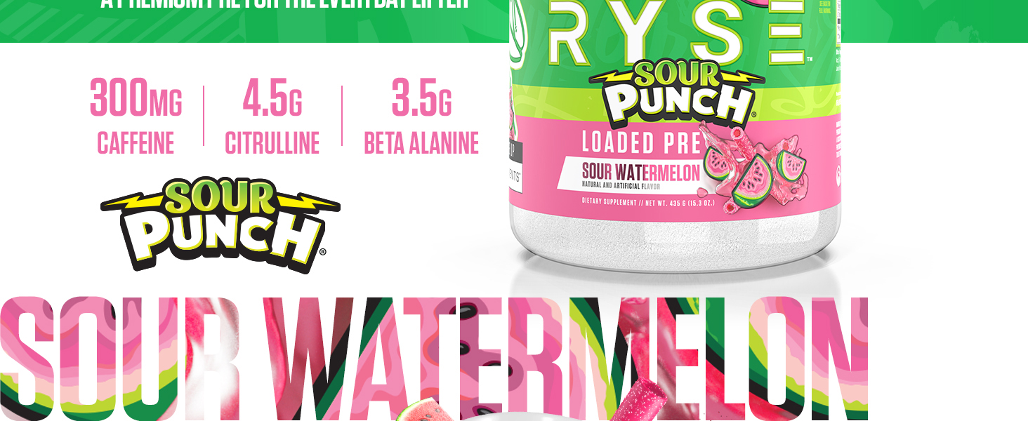 Loaded Pre V2 Sour Punch Sour Watermelon Banner Image 2