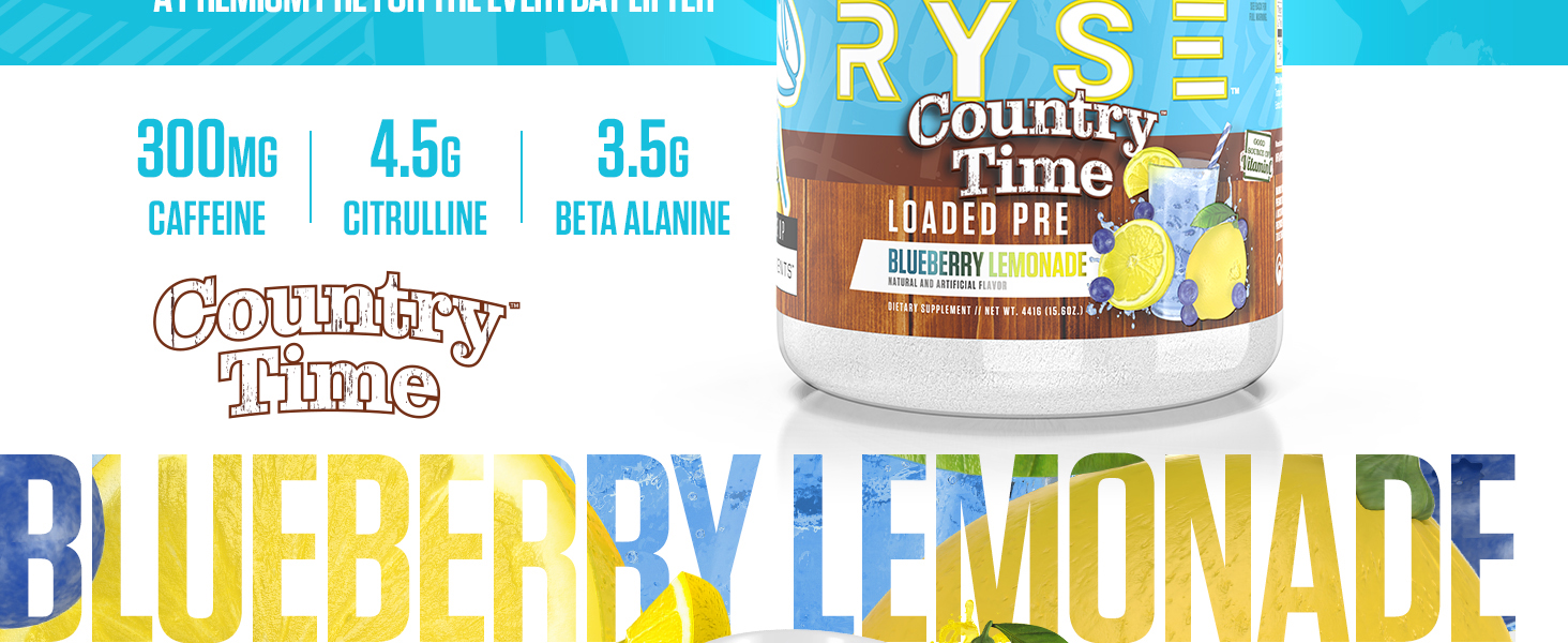 Loaded Pre V3 Country Time Blueberry Lemonade Banner Image 2