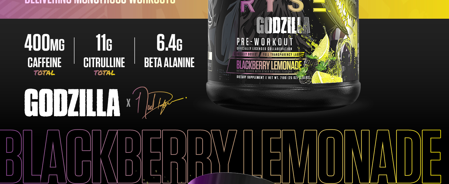 Godzilla Pre Blackberry Lemonade Banner Image 2