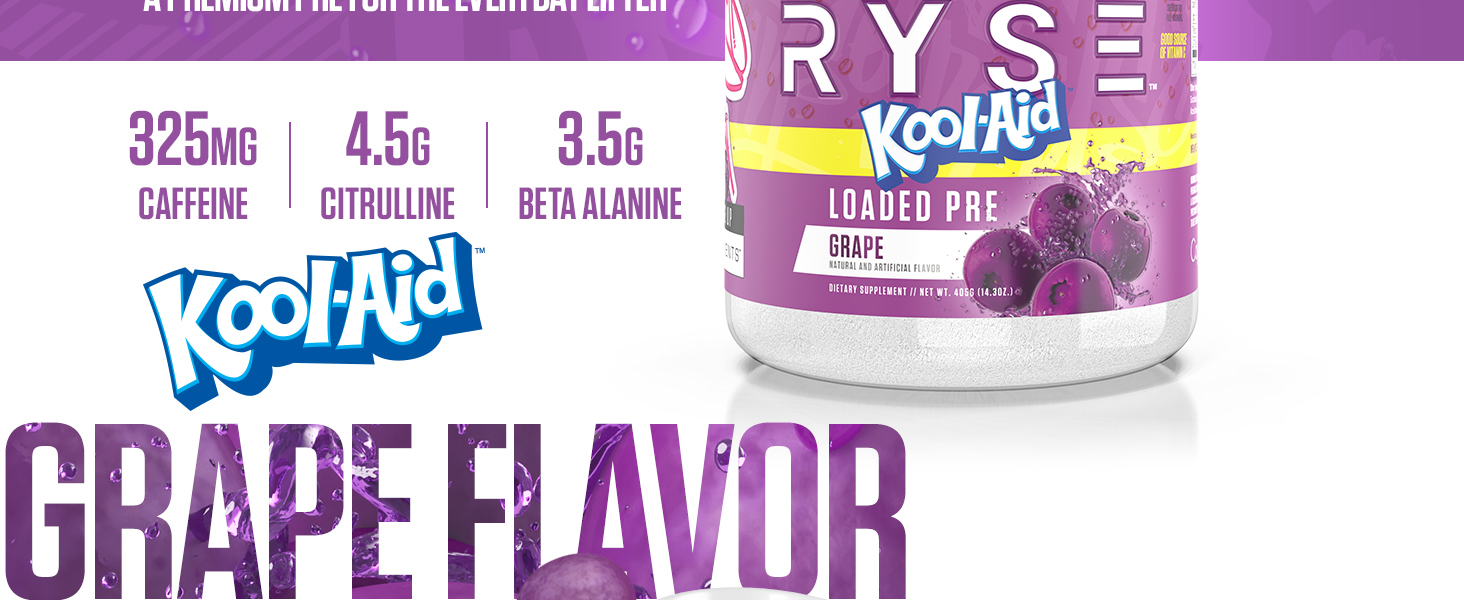 Loaded Pre V3 Kool-Aid Grape Top Banner Image 2