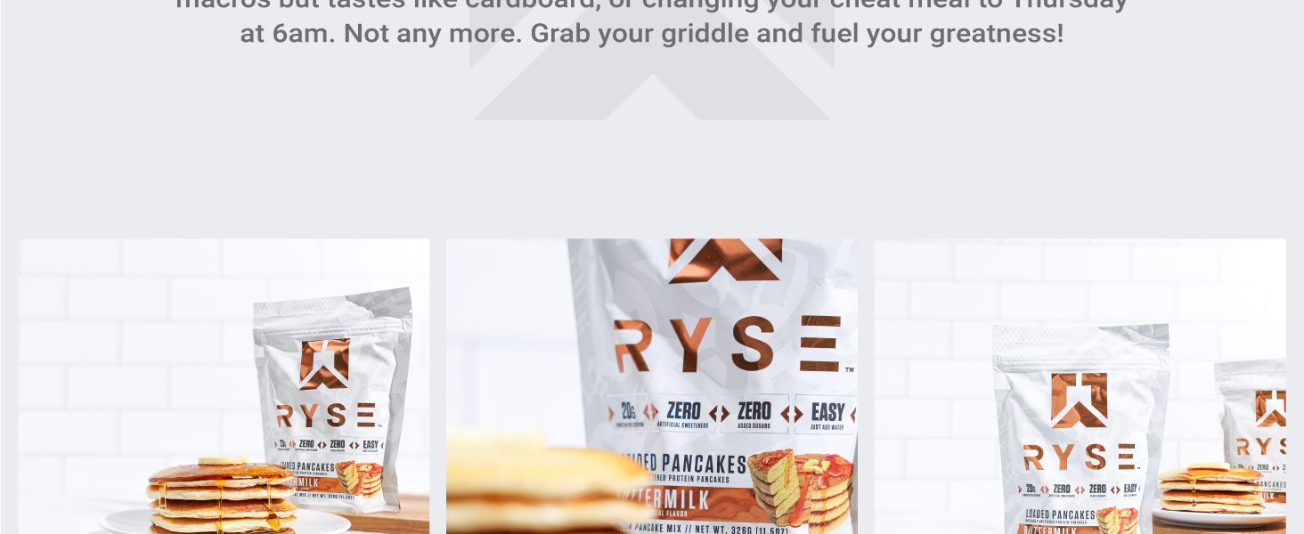 RYSE Loaded Pancakes
