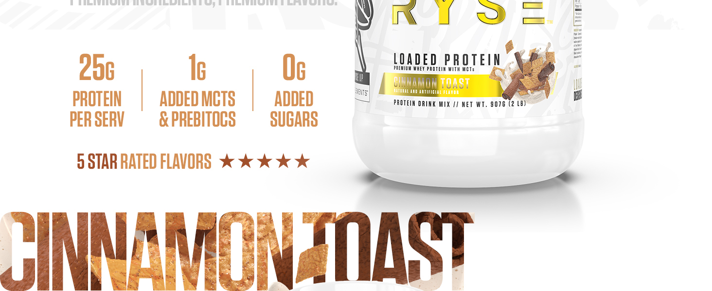 Loaded Protein 27 V2 Cinnamon Toast Image 2