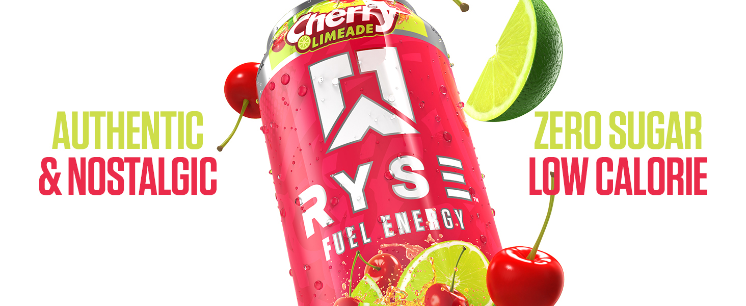 RYSE Energy Drink Cherry Limeade Banner Image 3
