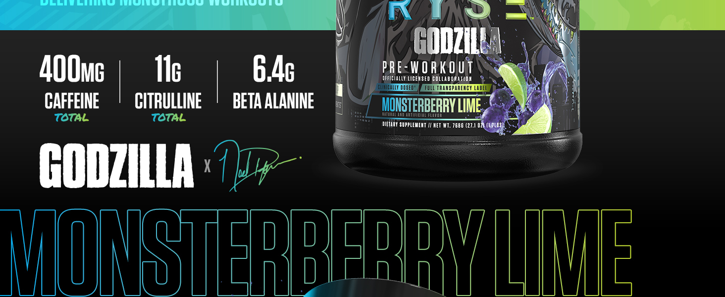 Godzilla Pre Monsterberry Lime Banner Image 2