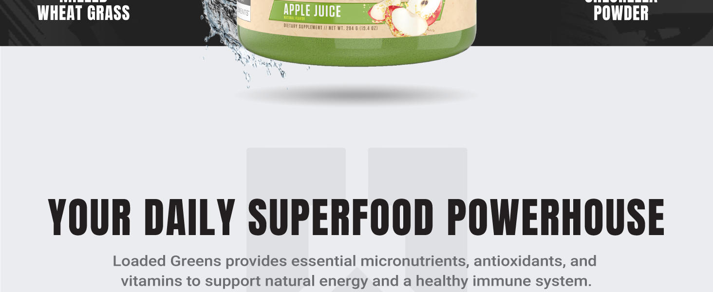 RYSE Loaded Greens